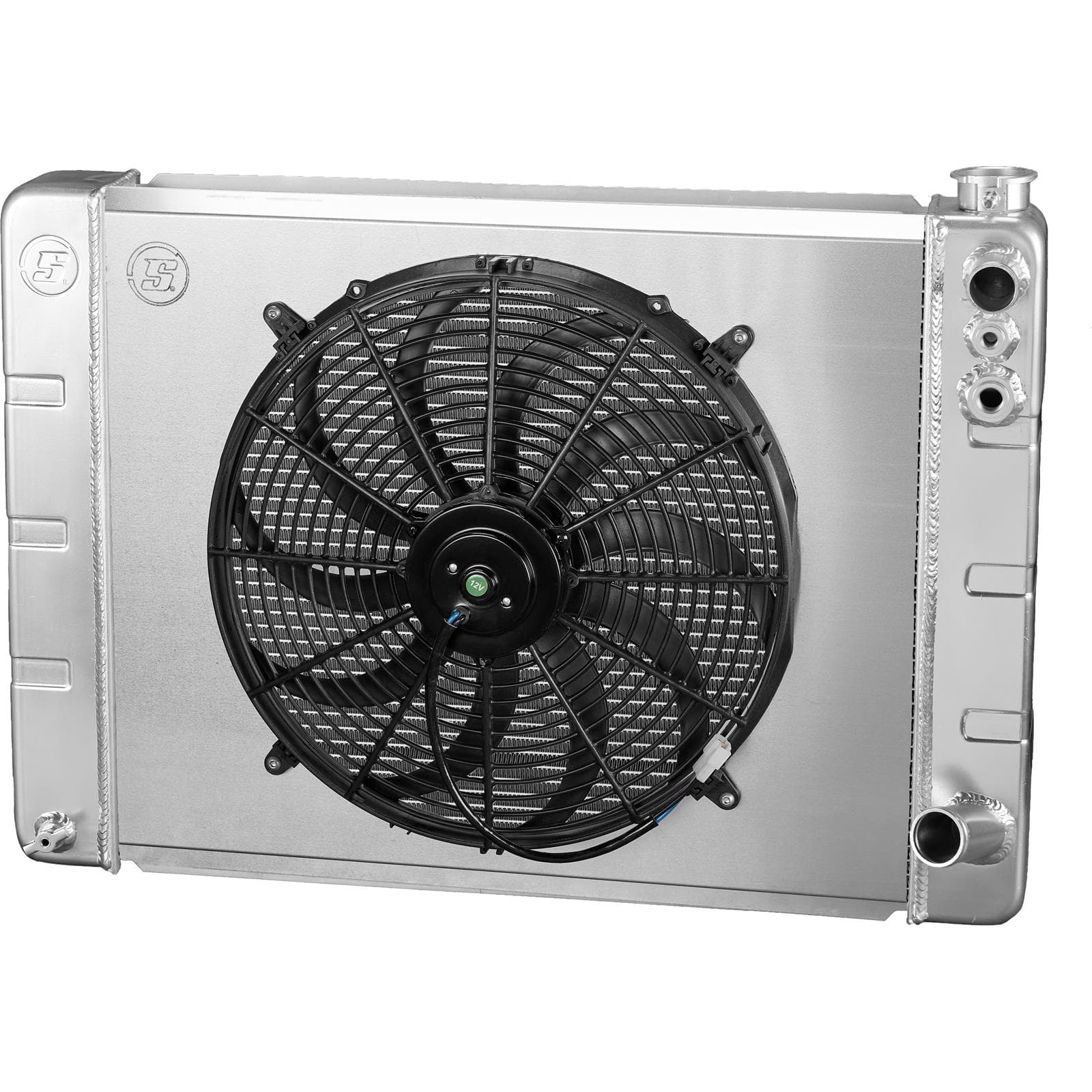 WindChillâ„¢ LS 3-Row Radiator, Shroud/Fan