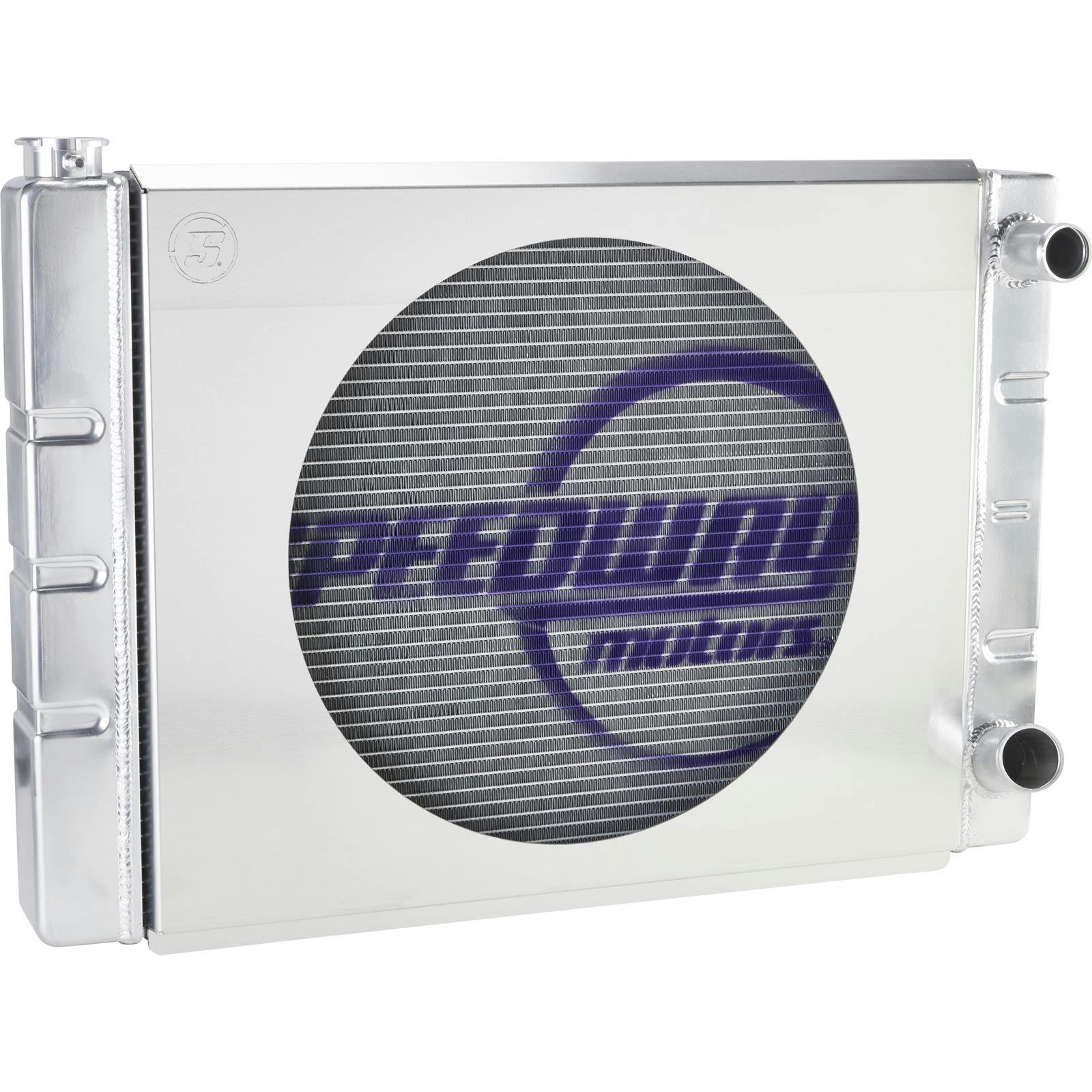 Aluminum Fan Shroud For Speedway Motors Radiators, Single Fan