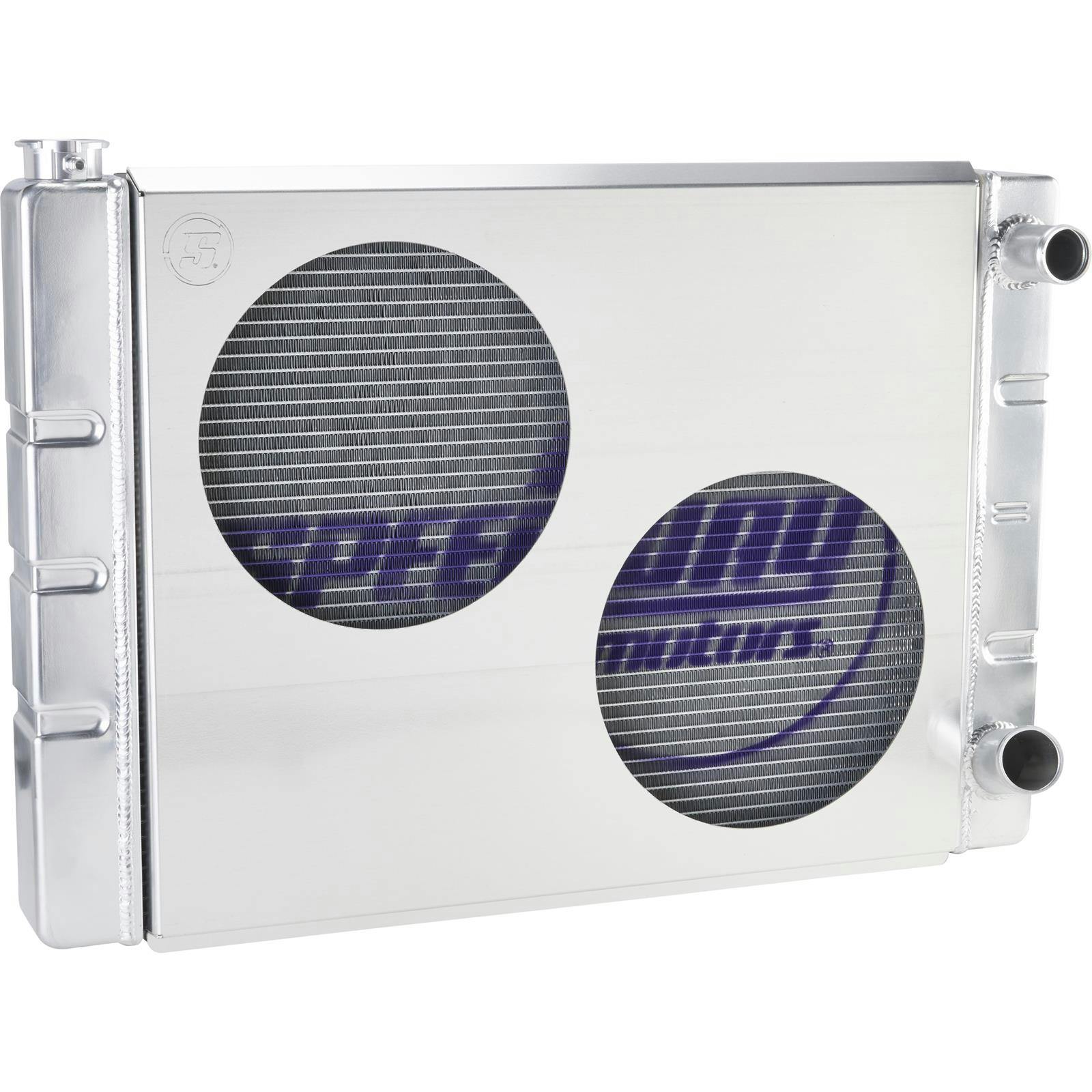 Aluminum Fan Shroud For Speedway Motors Radiators, Dual Fans