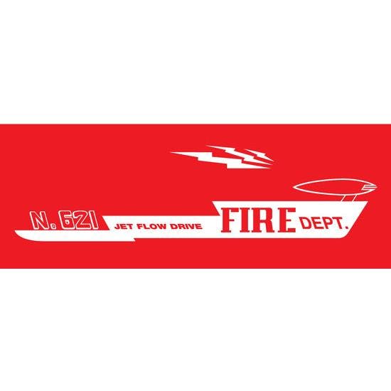 Murray® Dip Side Fire Dept. 621 1953-54 Graphic