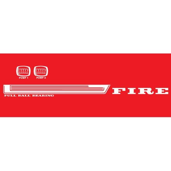 Murray® Deluxe Fire Truck 1965-70 Graphic