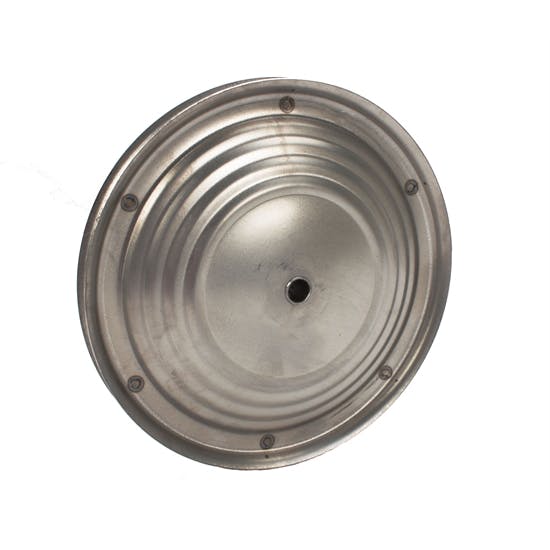 Pedal Car Parts, 7-1/2 Inch Ripple Wheel, For 3-3/8 Inch Hubcap
