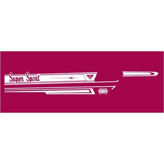 AMF 508-519 Super Sport 1965-66 Pedal Car Graphic