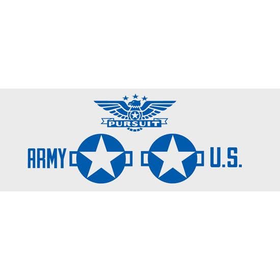 Steelcraft Army Pursuit 1941 Plane Graphic