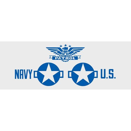 Steelcraft Navy Patrol 1941 Pursuit Plane Graphic