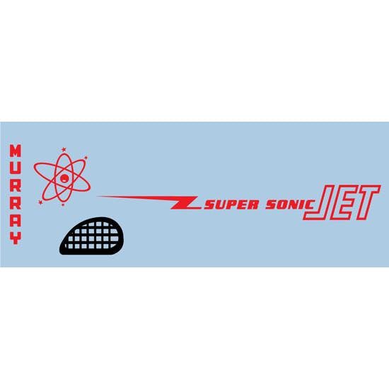 Murray® Blue Atomic Missile Super Sonic Jet 1954-56 Graphic