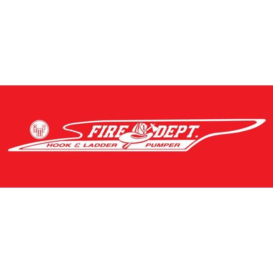 AMF Star Grille Hook & Ladder Pumper Graphic