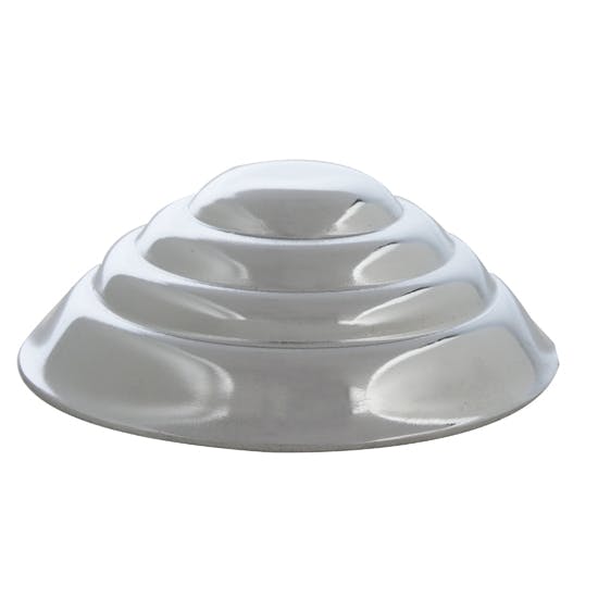 Pedal Car Parts, Steelcraft 3 Inch Chrome Steel Behive Shape Hubcap