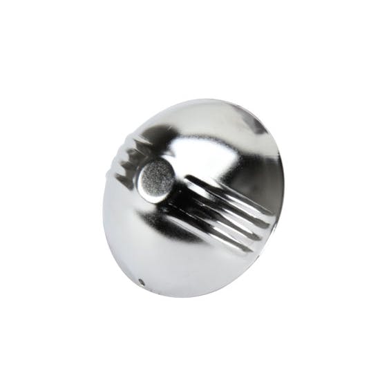 Steelcraft Chrysler Airflow Stiper Dot Chrome Hubcap