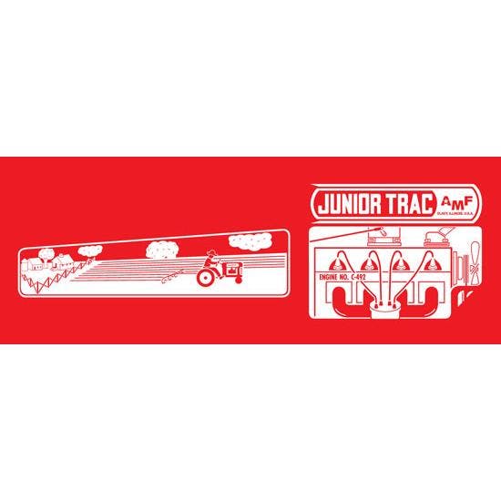 AMF Tractor Junior Trac Tractor Graphic