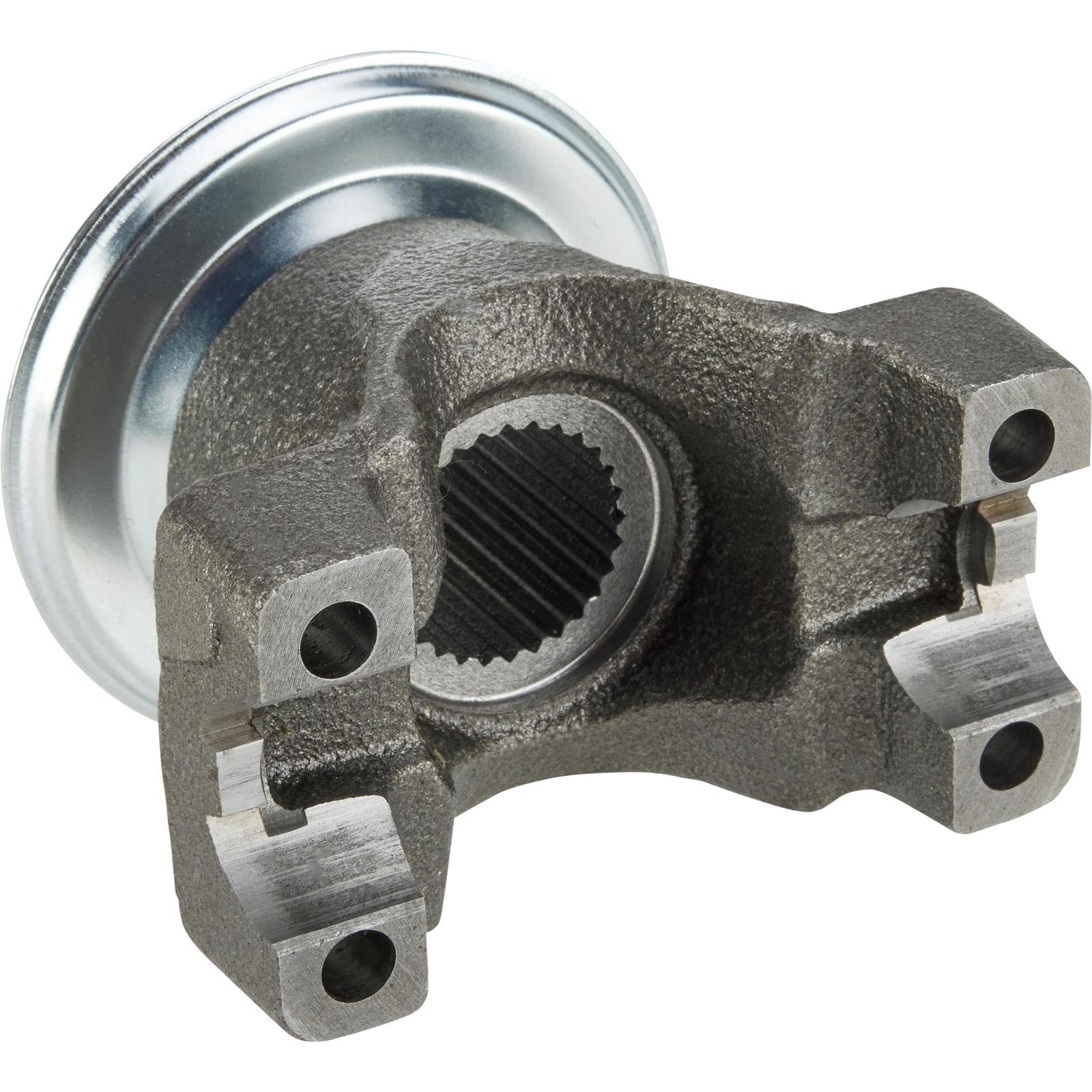 Ford 9 Inch Short Wide Steel Yoke, 1-1/8 Inch Cap Diameter