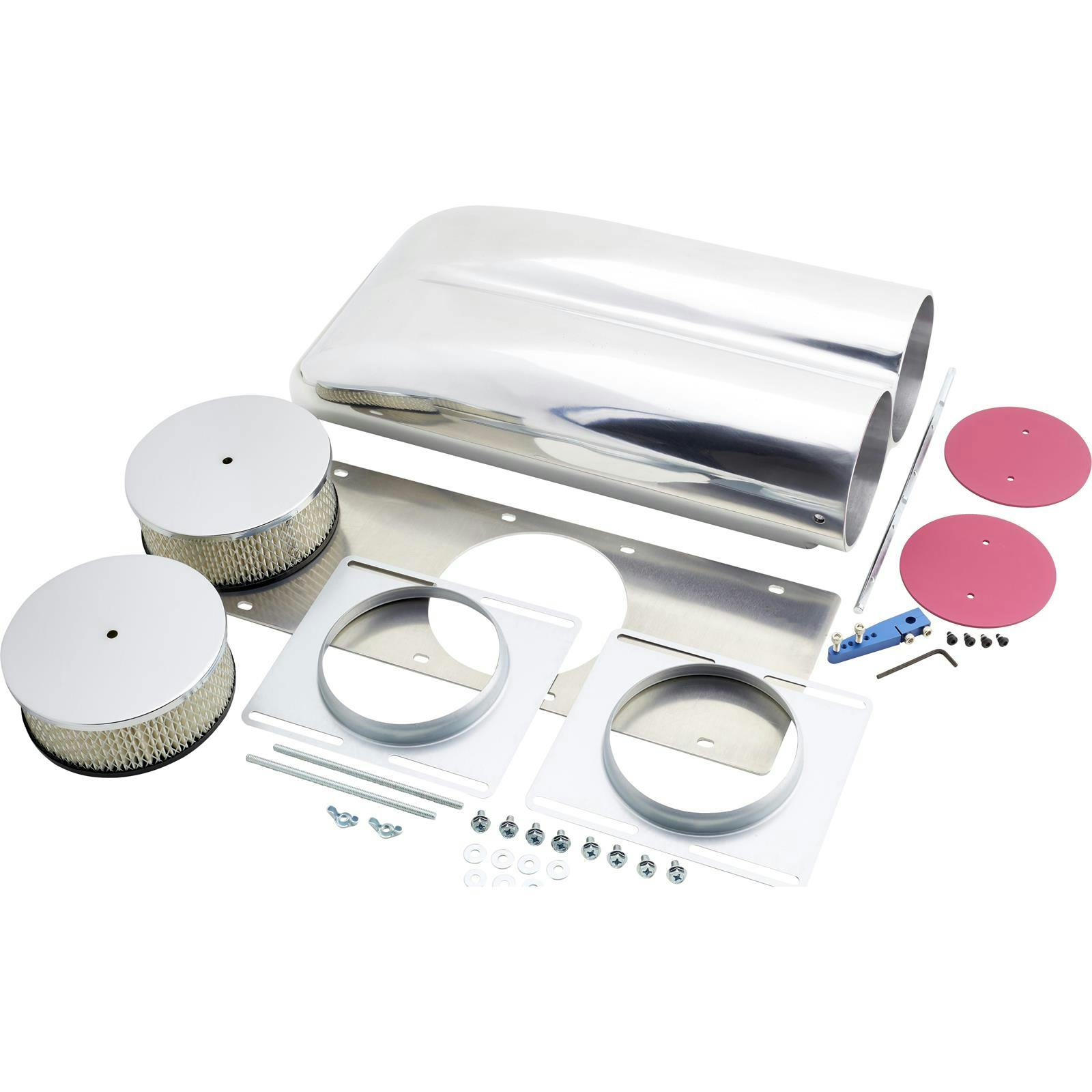 Shotgun Bill's Scoop® S/B Chevy Tunnel Ram Intake/Carb Kit