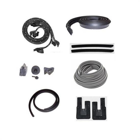 Weather Strip Kit, 1962-63 Chevy II 2 Door Hardtop