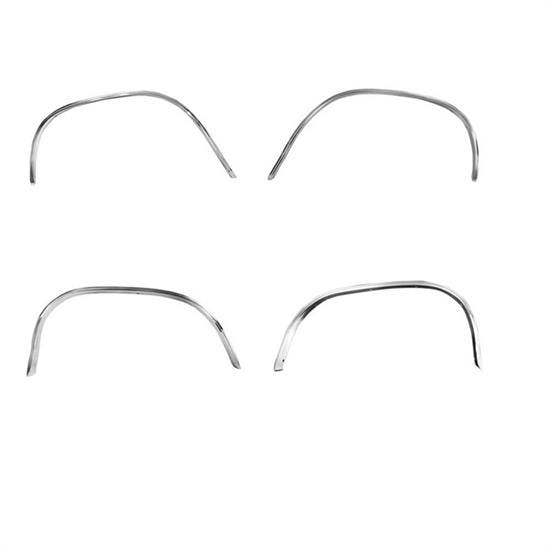 Wheel Opening Mold Set, 4 Piece, 1966 Chevelle