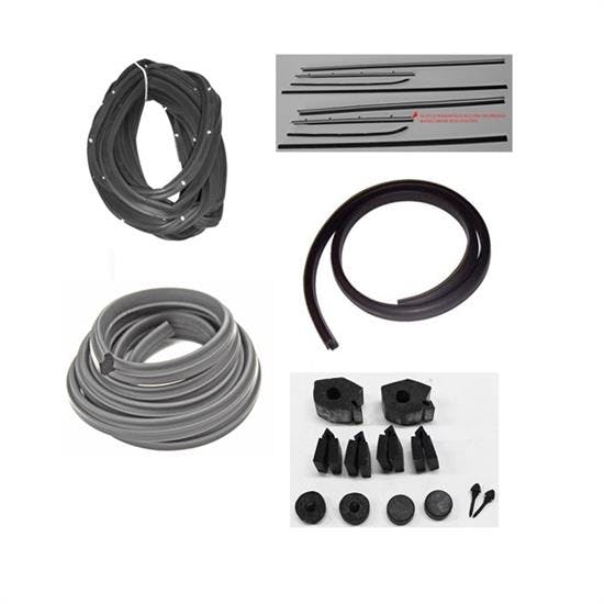 Weather Strip Kit, 1966 Chevy II 2 Door Sedan
