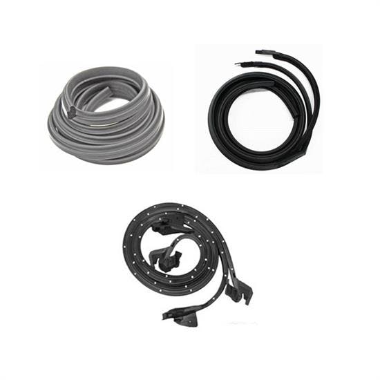 1966-1967 Nova 2 Door Hardtop Door, Roof, Trunk Weatherstripping