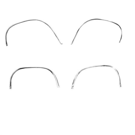 Wheel Opening Mold Set, 4 Piece, 1967 Chevelle