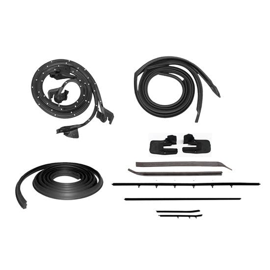 1968 Camaro/Firebird Standard Coupe Weatherstrip & Windowfelt Kit