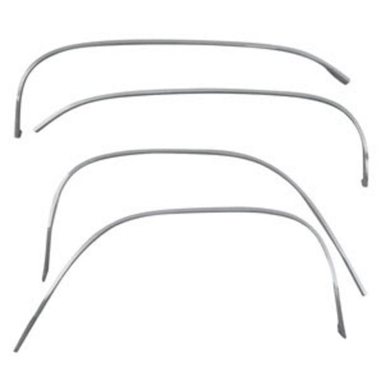 Replacement Wheel Opening Trim Molding Set, 68-69 Chevelle, 4-Piece