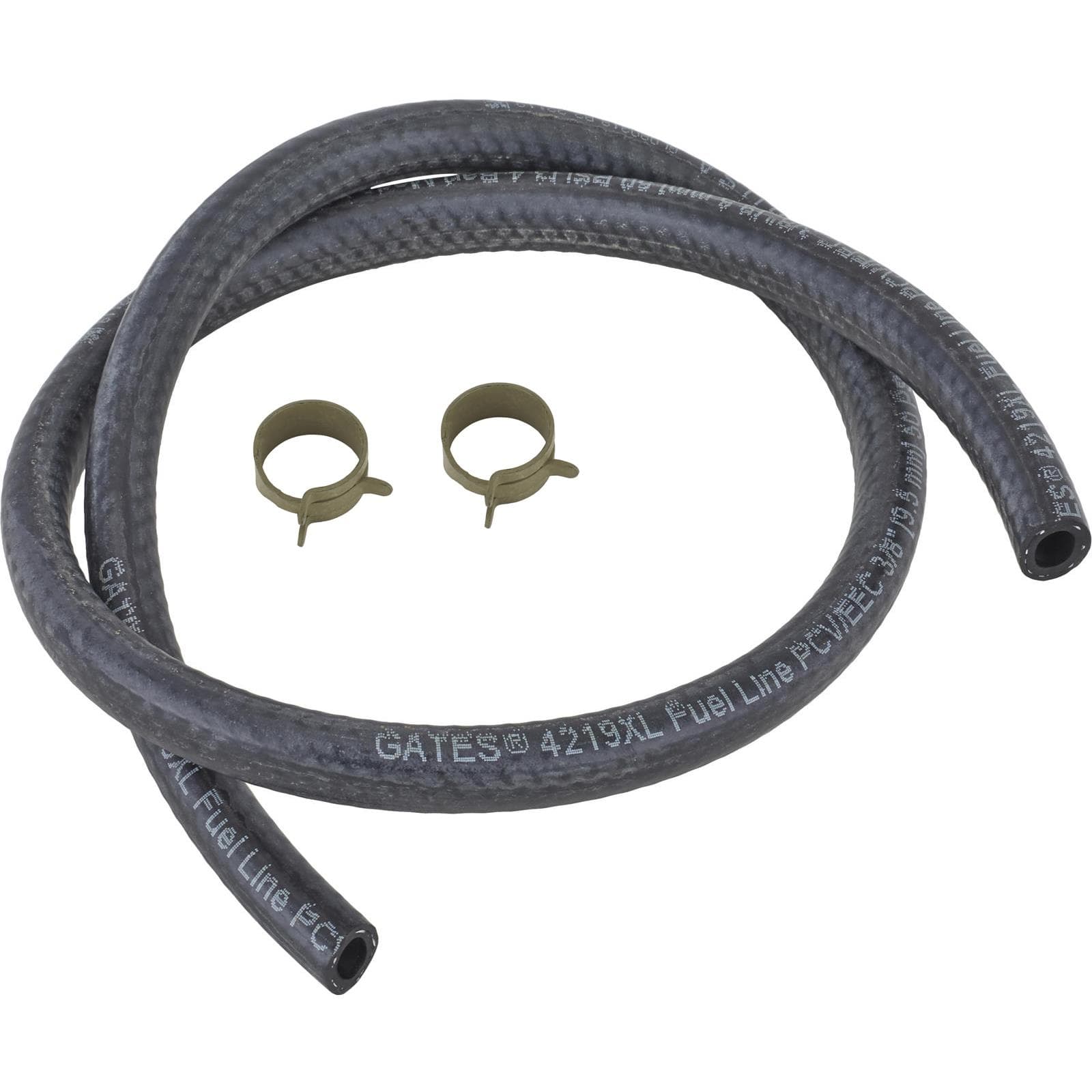 Fuel Hose Line to Pump w/Clamps, 1968-72 Nova