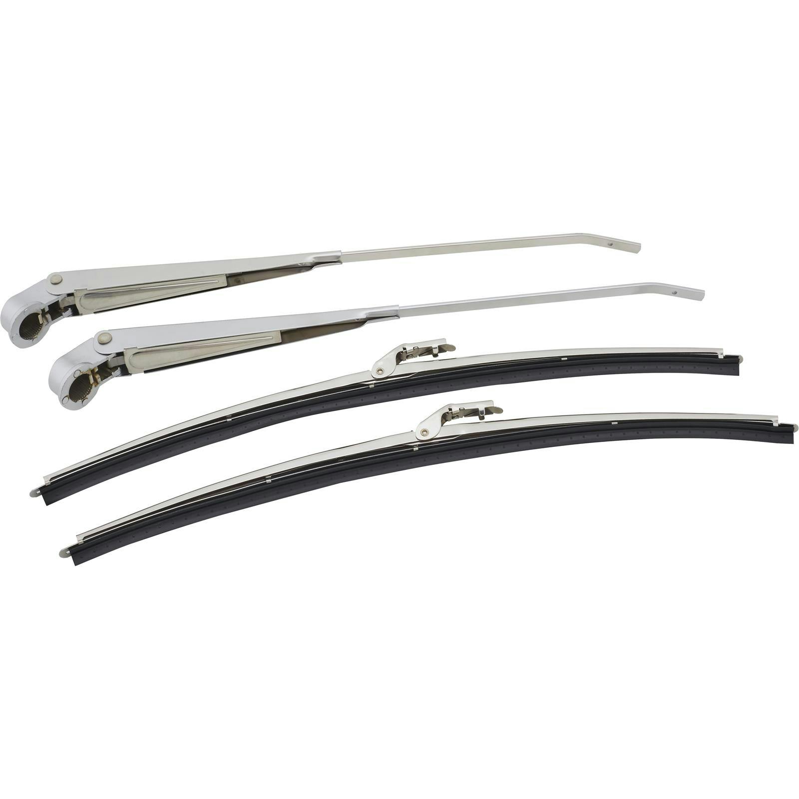 Chevelle Wiper Arm Blade Kit, 68-72 Nova, 67-69 Camaro, 64-67 Chevelle