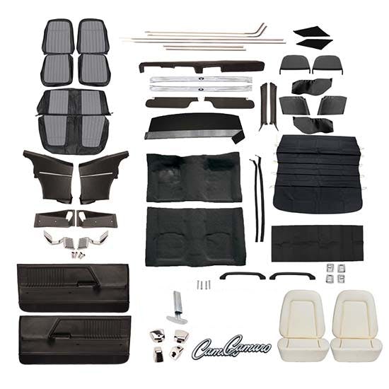 Complete Houndstooth Interior Kit for 1969 Camaro Coupe