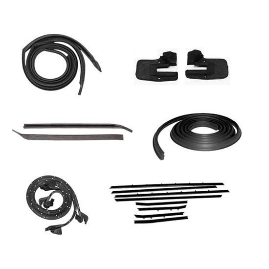 1969 Camaro/Firebird Weatherstrip Kit, Replacement Windowfelts