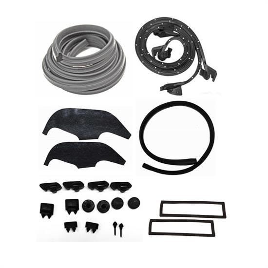 Reproduction Windowfelts for 1973-74 Nova 2-Door Weather Stripping Kit