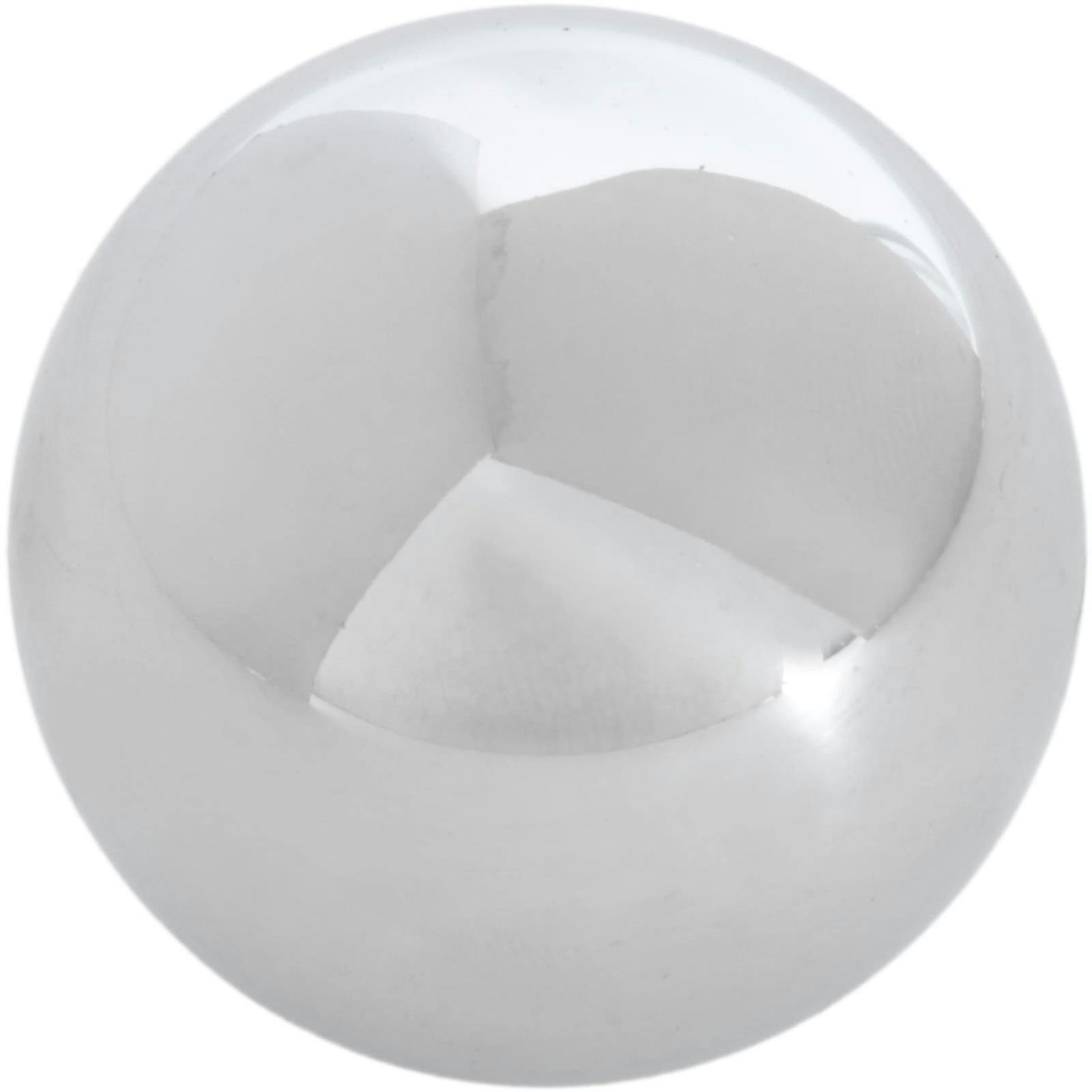 Classic Headquarters W-113A Chrome Shifter Knob, 3/8 Inch Hurst