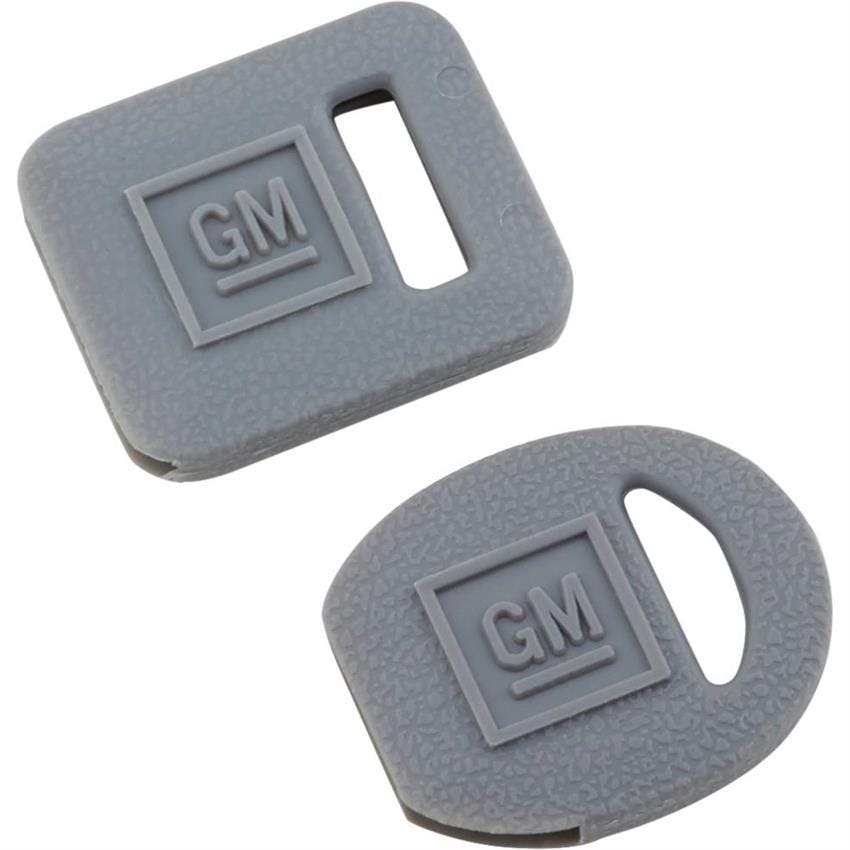 Classic Auto Locks CL-239 GM Plastic Key Cover Set, Square & Oval, Gray