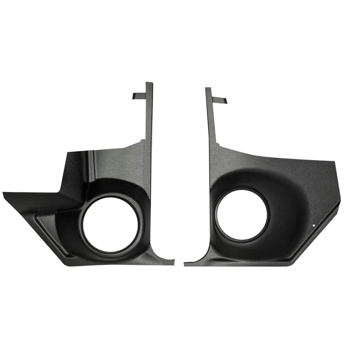 Custom Autosound KCHV-67A Speaker Kick Panels for 1967 Chevelle w/AC