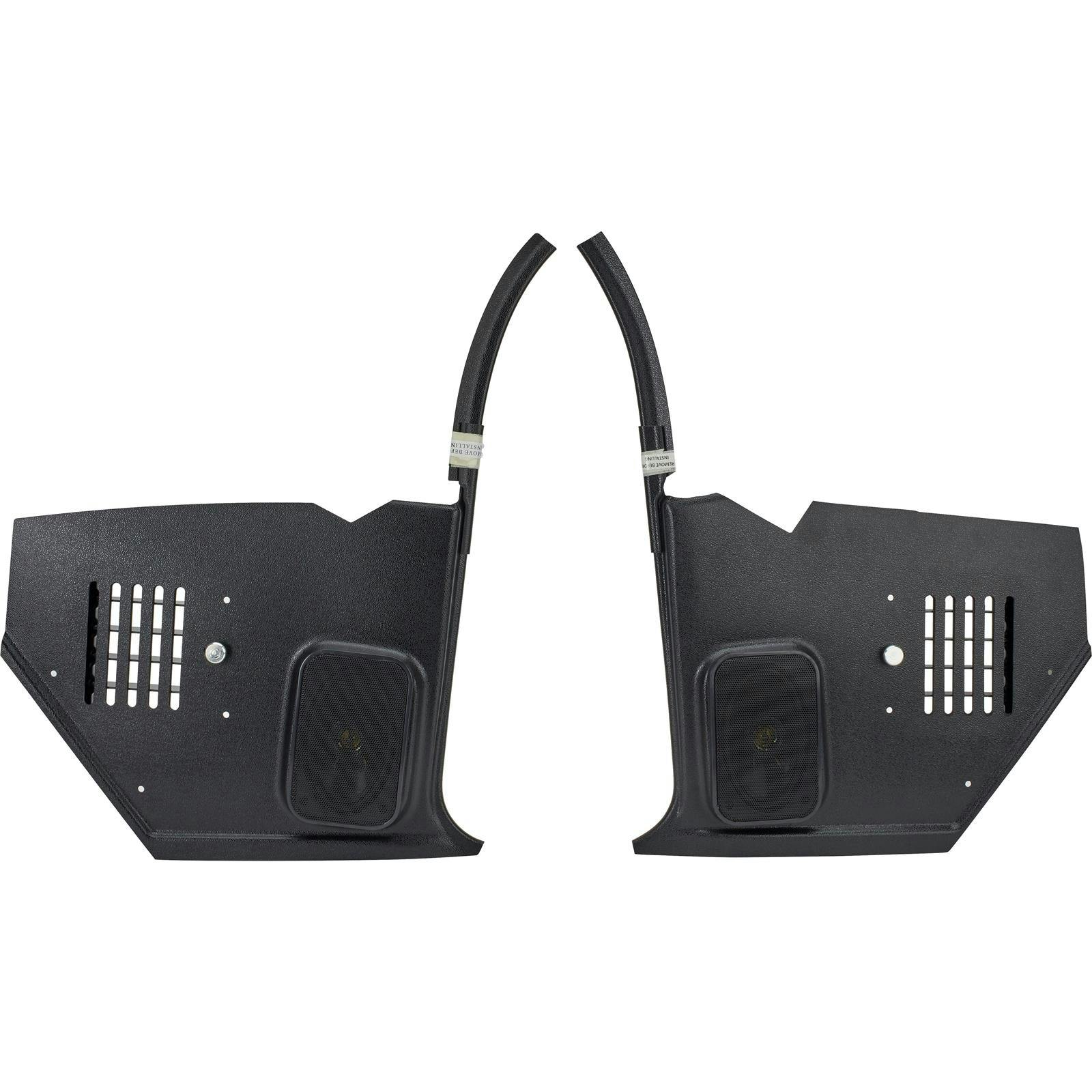 Custom Autosound KCAM-67/8 Speaker Kick Panels, 1967-68 Camaro, Pair