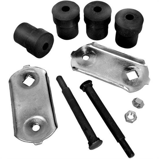 Dynacorn 1047M Leaf Spring Shackle Hardware Kit, 1967-70 Camaro