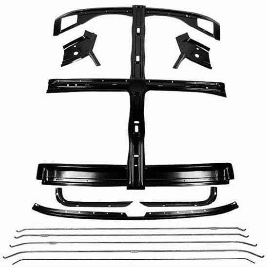 Dynacorn 1004A 1967-1968 Camaro Inner Roof Panel Brace Kit