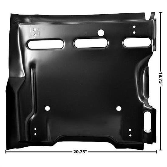 Dynacorn 1050 Seat Platform Panel, RH Side, 67-69 GM F-Body