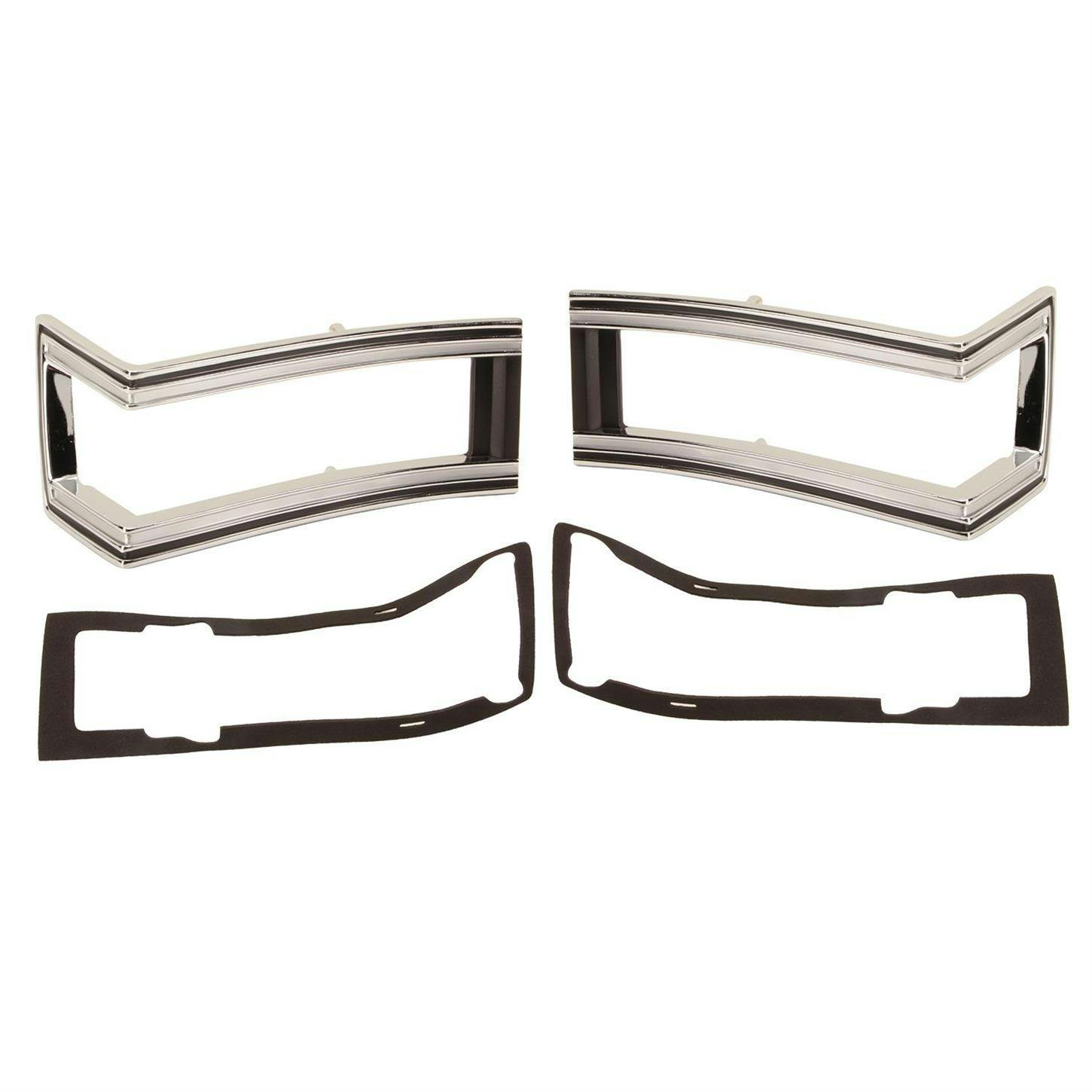 Dynacorn M1380 Tail Light Bezels, RH/LH, 1968 Malibu SS