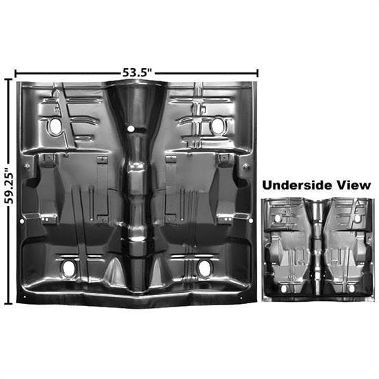 Dynacorn 1462 Complete Floor Pan, 1968-1972 Chevelle/GTO