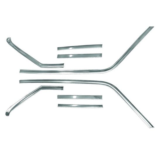 Dynacorn M1606 1968-1972 Nova Door Frame Molding Set, 8 Piece