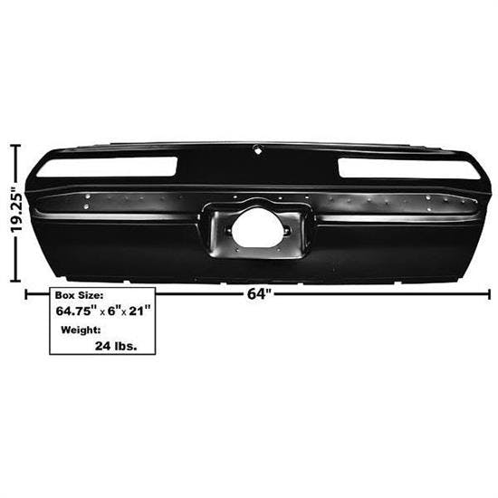 Dynacorn 1067F Rear Tail Light Panel, 1969 Camaro