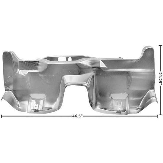Dynacorn 1001AWT Transition Rear Floor Panel, 1970-1973 Camaro