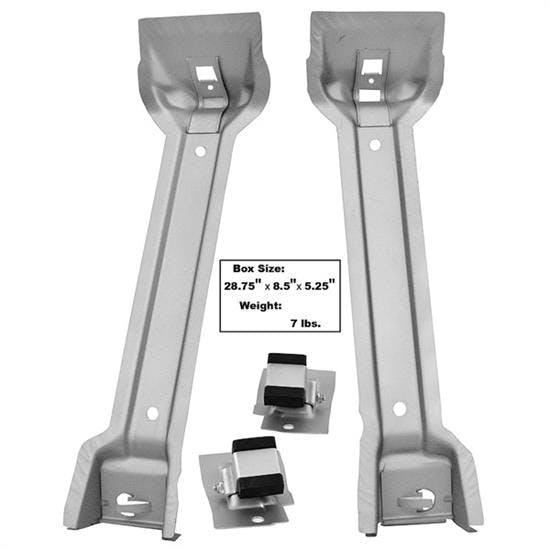 Dynacorn 1058WT 70-73 Trunk Floor/Gas Tank Reinforcement, 4-Piece