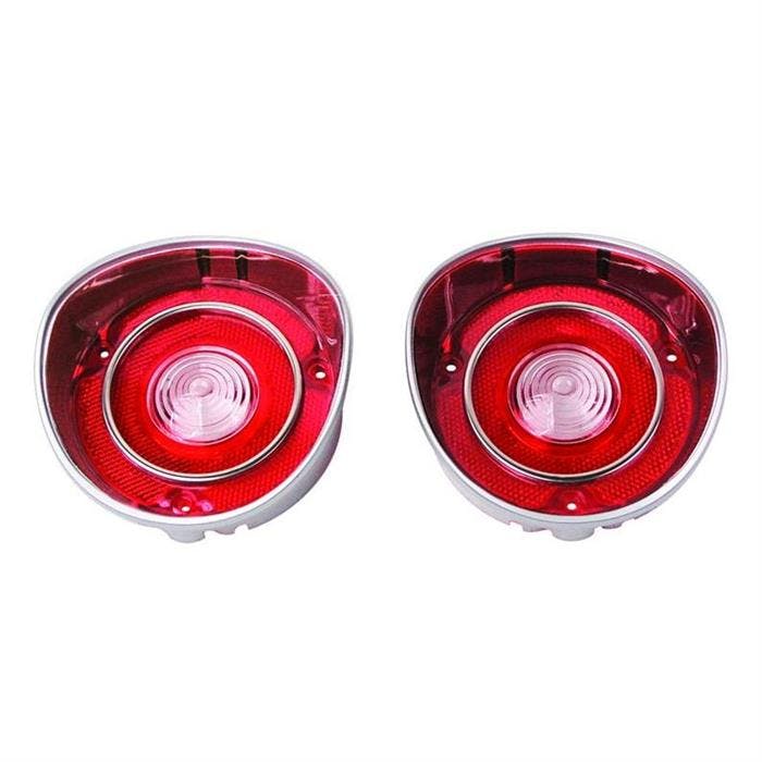 Dynacorn TU71AN Back-Up/Tail Light Lens, 71 Chevelle, Pair