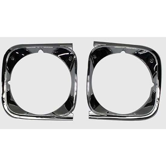 Dynacorn Headlight Bezels for 1972 Chevelle, Pair