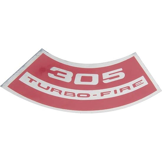 Jim Osborn DC0654 Turbo Fire 305 Air Cleaner Decal