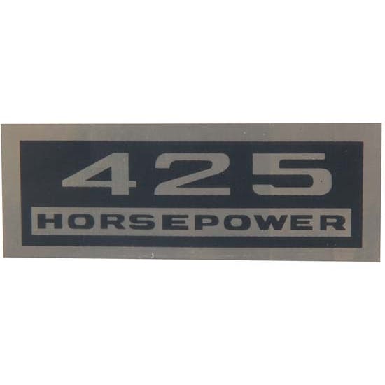 Jim Osborn DC0148 425HP Black/Gold Valve Cover Decal, Each