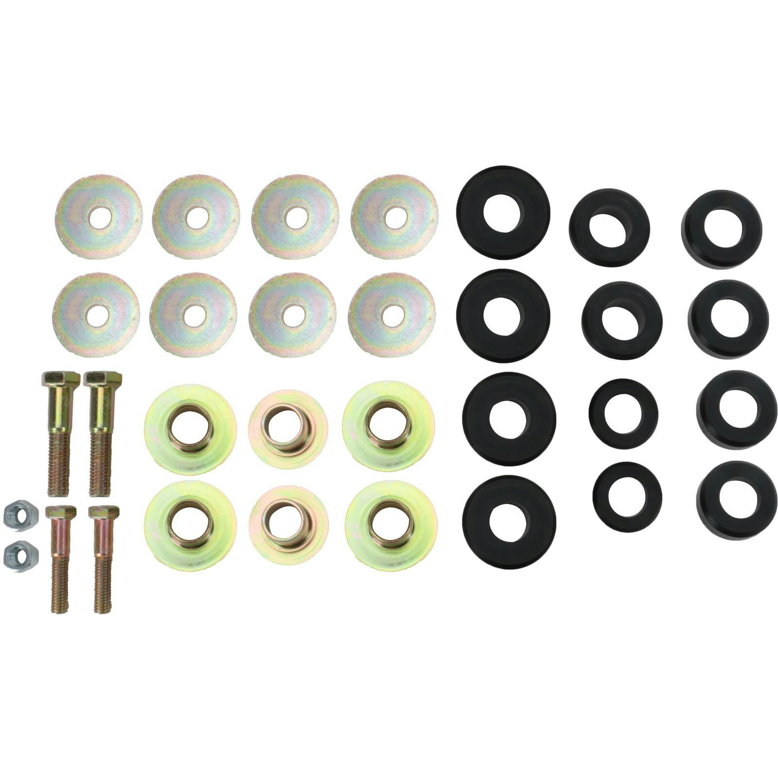 Energy Suspension 34142B Sub Frame Body Mount Set, 1967-81 Camaro