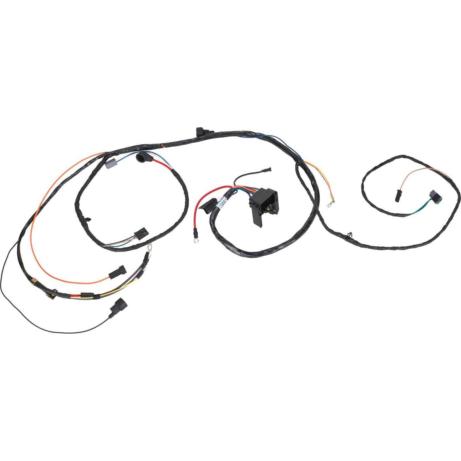 Speedway Engine Wiring Harness w/Warning Lights, 72 Nova V8