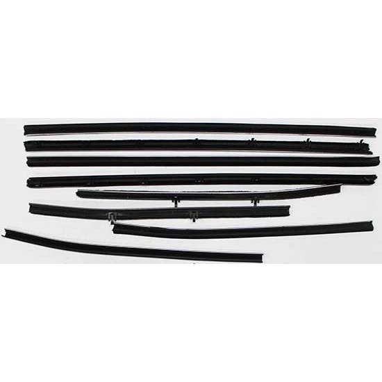 Repops N142A Window Felts for 1968-72 Nova 2-Door, 8-Piece