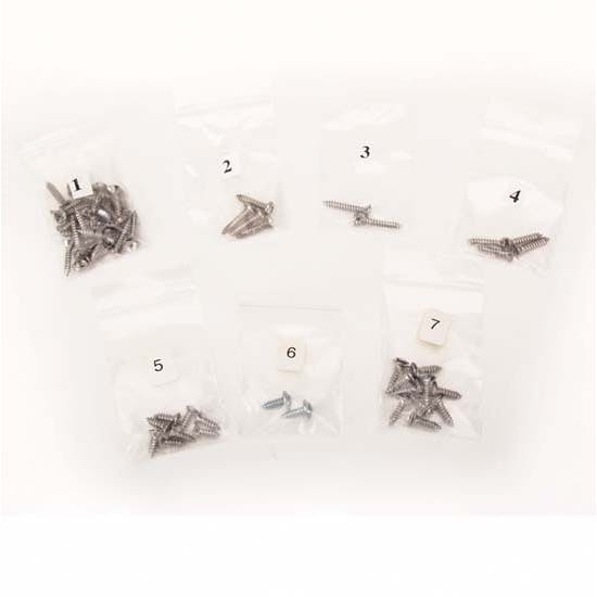 Mr. G's GM1405 Exterior Trim Screw Kit, 1971-72 Chevelle