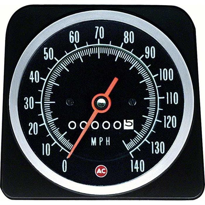 OER 6492575 1969 Copo 140 Mph Speedometer, without Speed Warning